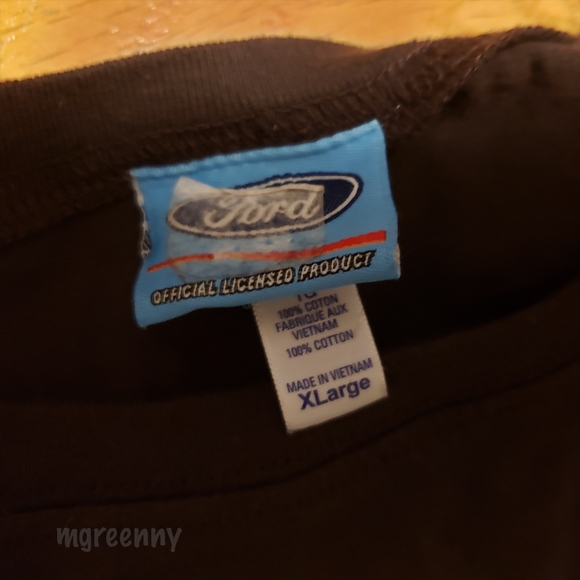 Ford Mustang Women's Brown Tee Shirt - Picture 5 of 5